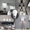 Żarówki LED G45 E27 3W zimne światło 6500K 2 sztuki
