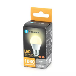 Żarówka LED G45 11W E27 3000K 1060lm ciepłe światło do wnętrz