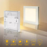 Panel natynkowy LED 18W 3000K 1880lm biały kwadratowy
