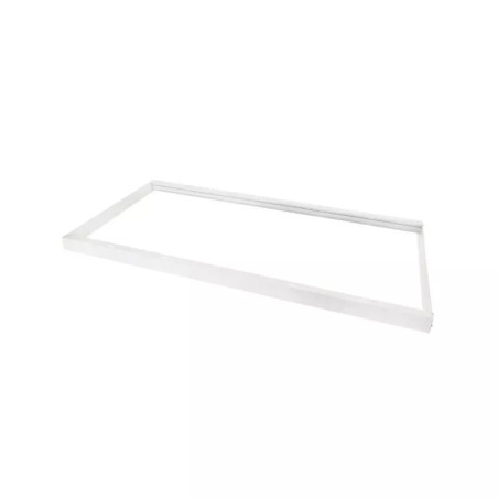 Rama natynkowa biała 1200x600 mm do paneli LED z aluminium
