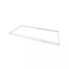 Rama natynkowa biała 1200x600 mm do paneli LED z aluminium