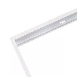 Rama natynkowa biała 1200x600 mm do paneli LED z aluminium