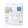 Panel natynkowy LED 12W zimne światło 1190lm biały