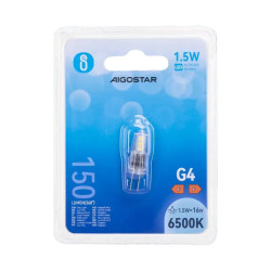 Żarówka LED G4 1.5W 6500K 150lm 12V zimna barwa światła