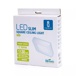 Natynkowy panel LED kwadratowy 16W 3000K 1648lm biały Aigostar