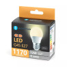 Żarówki LED 2 szt. 12W 3000K G45 z gwintem E27 białe ciepłe światło