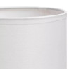 Lampa stołowa ceramiczna E14 40W biały jasny cyjan 225mm