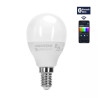 Żarówka LED 6,5W E14 RGB+CCT Bluetooth Mesh z szerokim kątem światła