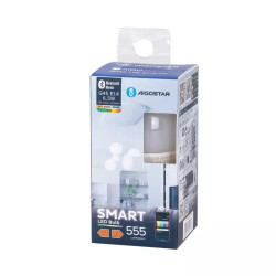 Żarówka LED 6,5W E14 RGB+CCT Bluetooth Mesh z szerokim kątem światła