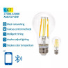 Zestaw 2 żarówek LED E27 6W 2700-6500K Bluetooth Mesh regulacja barwy