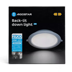 Panel LED 24W 4000K 2700lm podtynkowy biały do wnętrz