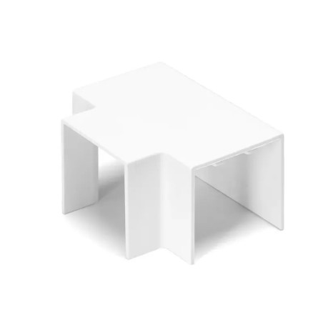 Kolanko trójnikowe PVC 40x40 mm białe do listew 4 sztuki