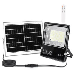 Naświetlacz solarny 150W regulowana barwa 3 kolory 5m kabel IP66