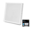 Panel LED natynkowy kwadratowy 24W 4000K 2700lm biały
