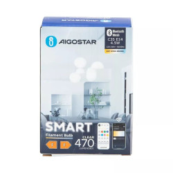 Zestaw 2 żarówek LED C35 4,5W E14 z regulacją barwy od 2700K do 6500K