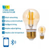 Zestaw 2 żarówek LED E27 4.5W regulacja barwy 2700-6500K Bluetooth Mesh