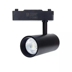 Reflektor LED 24W czarny 2700 lm zimna barwa 6500K dwuprzewodowy