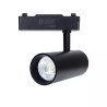 Reflektor LED 24W czarny 2700 lm zimna barwa 6500K dwuprzewodowy