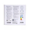 Podtynkowy panel LED 15W 3000K kwadratowy 1200 lm do wnętrz
