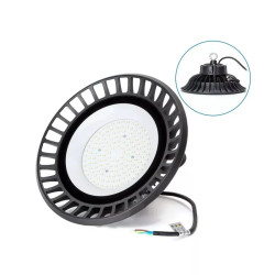 Lampa przemysłowa LED 100W 6500K 12000 lumenów IP65 czarna