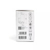 Kinkiet ścienny czarny z dwoma oprawkami GU10, aluminiowy, IP65