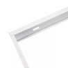 Rama montażowa do paneli LED 300x600 mm biała natynkowa aluminium