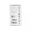 Kinkiet ścienny biały z oprawką GU10, max 35W, IP65, aluminium