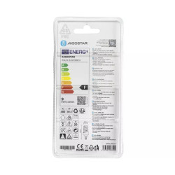 Żarówka LED spiralna E14 9W ciepłe światło 3000K 840lm szklana