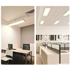 Panel LED 40W 4000K 4600lm 120x30 cm biały do wnętrz