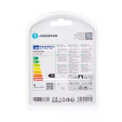Żarówki LED świeczki E27 4W 3000K ciepłe światło, 2 sztuki