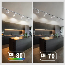 Reflektor LED 10W 4000K 800lm biały do szyn dwuprzewodowych
