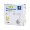 Reflektor LED 10W 4000K 800lm biały do szyn dwuprzewodowych