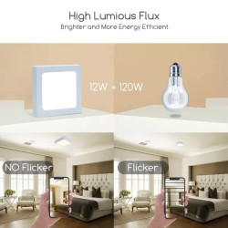Panel natynkowy LED 18W 4000K neutralny biały 2200lm do wnętrz