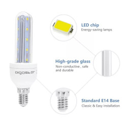 Żarówka LED E14 6W 6500K 510lm przezroczysta 15000h