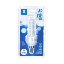 Żarówka LED E14 6W 6500K 510lm przezroczysta 15000h