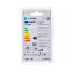 Żarówka LED świeczka 7W E27 zimna barwa 6500K 620lm plastikowa