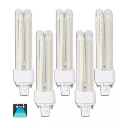 Świetlówka LED PLC 2U 11W ciepła 3000K G24d-3 1070lm