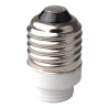 Adapter gwint E27 do G9 biały, max 40W, napięcie 250V, 1 sztuka