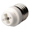 Adapter gwint E27 do G9 biały, max 40W, napięcie 250V, 1 sztuka
