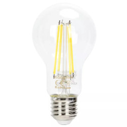 Żarówka LED filament A60 E27 6W 6500K przezroczysta 600lm