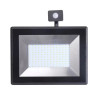 Reflektor LED 100W 4000K z czujnikiem ruchu czarny IP65