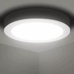Panel natynkowy LED 12W 4000K 1400lm okrągły biały