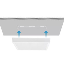 Panel natynkowy LED 24W 2700lm 6500K biały do wnętrz