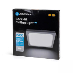Panel natynkowy LED 24W 2700lm 6500K biały do wnętrz