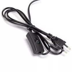 Stojąca lampa stołowa szara ceramiczna z gniazdem E27 do 60W