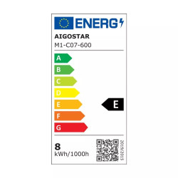 Kinkiet LED nad lustro 8W 4000K 960lm biały IP44 do łazienki
