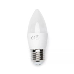 Żarówka LED świeczka C37 E27 4,9W 4000K barwa neutralna