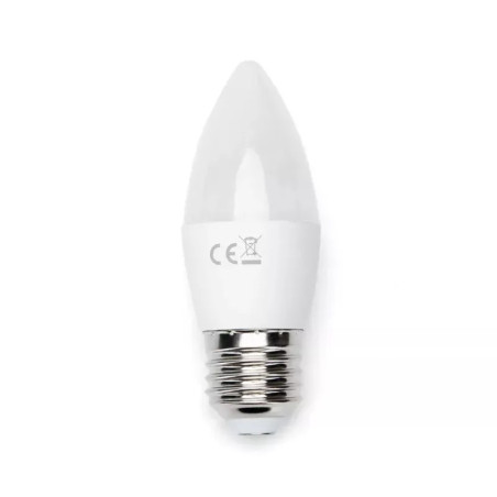 Żarówka LED świeczka C37 E27 4,9W 4000K barwa neutralna