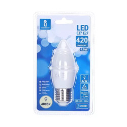 Żarówka LED świeczka C37 E27 4,9W 4000K barwa neutralna