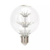 Żarówka LED G95 E27 1,8W ciepła 1800K z dekoracyjnym wzorem